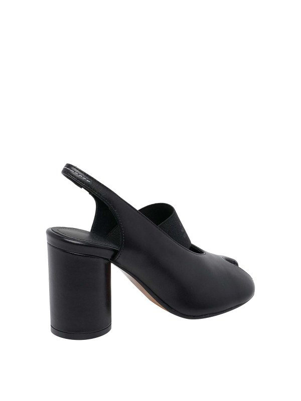 The Best Shops MM6 MAISON MARGIELA: サンダル - サンダル - 黒