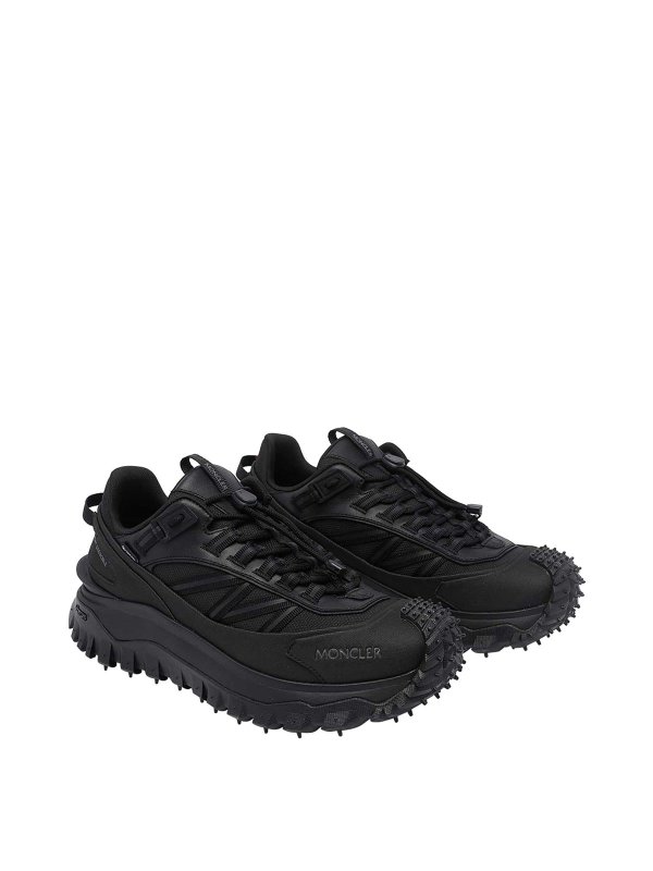 MONCLER: Chaussures de sport online - Baskets - Noir
