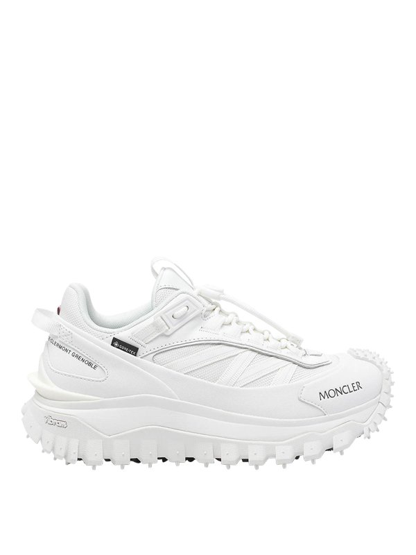 MONCLER: Chaussures de sport - Baskets - Blanc