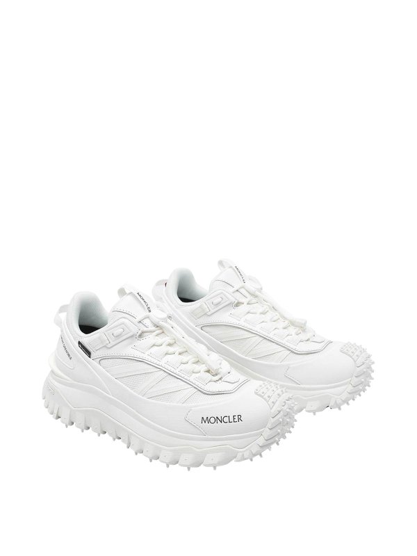 MONCLER: Chaussures de sport online - Baskets - Blanc