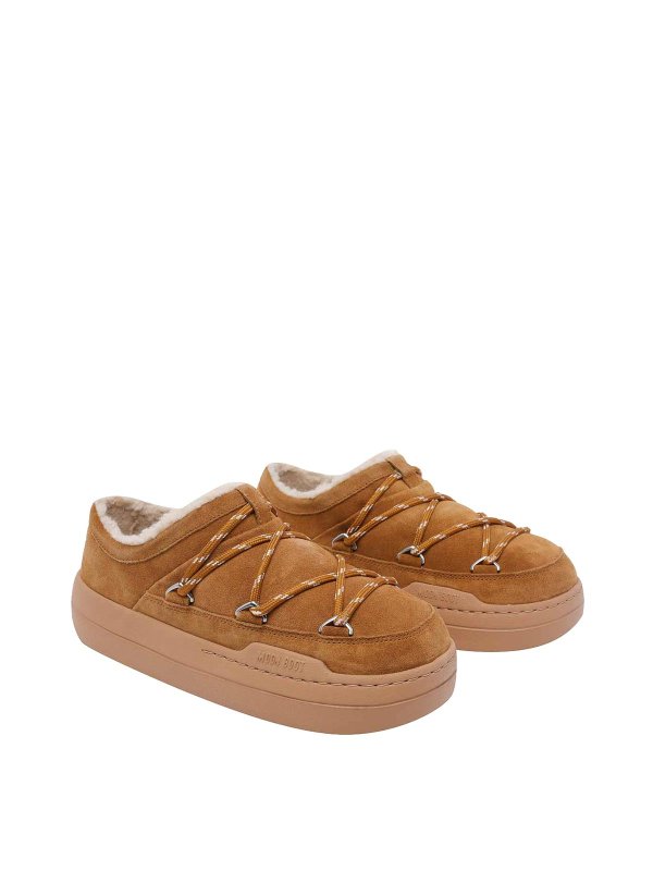 Moon Boot: Loafers & Slippers online - Brown Park Slippers