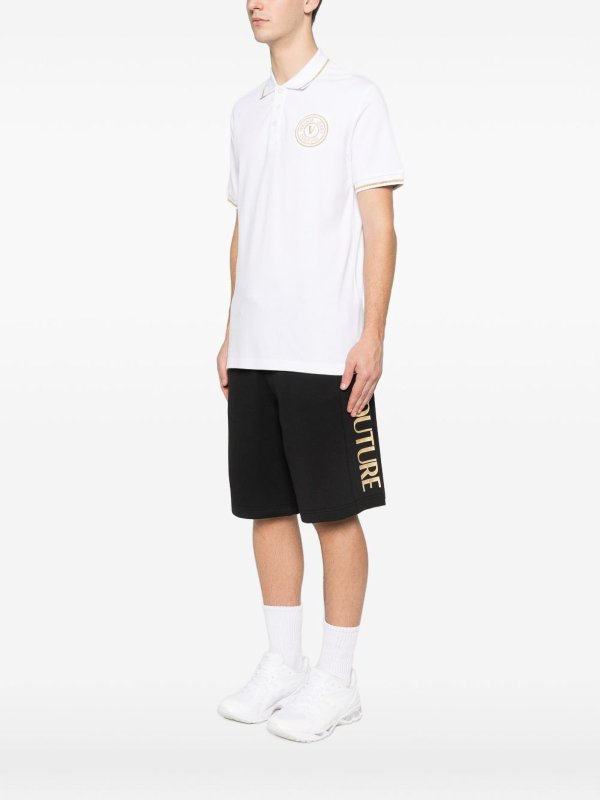 Versace Jeans Couture: ポロシャツ online - ポロシャツ - 白