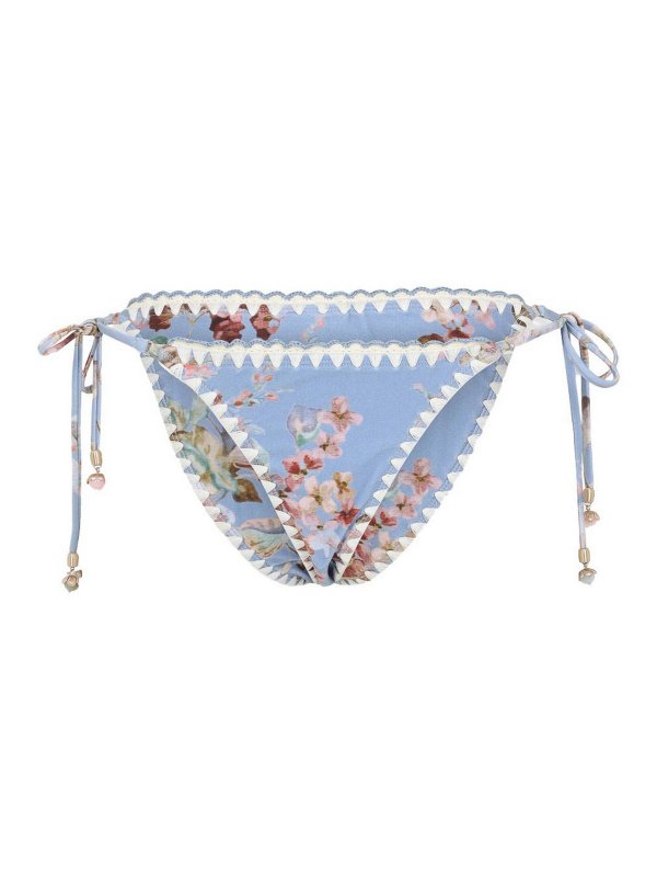 ZIMMERMANN: bikinis - Patterned Bikini Bottoms