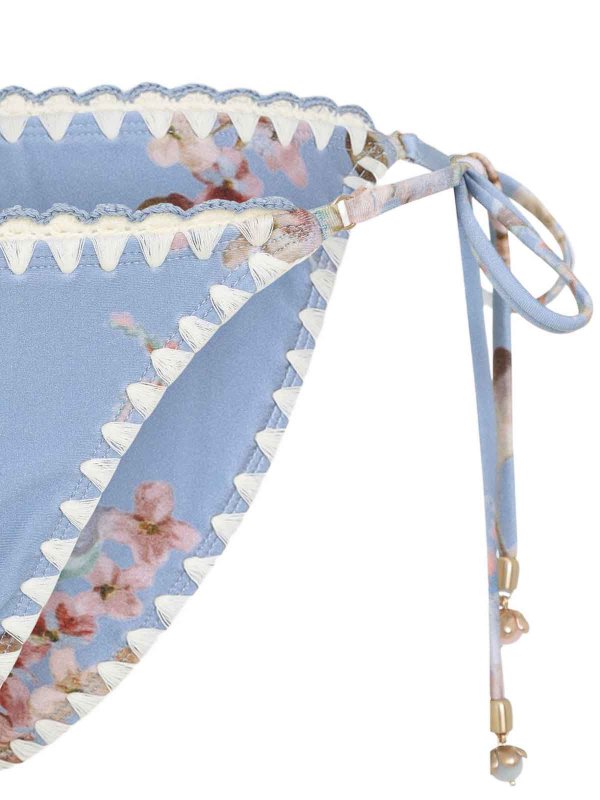 The Best Shops ZIMMERMANN: bikinis - Patterned Bikini Bottoms