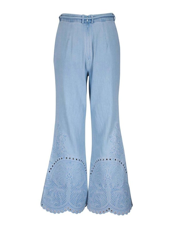 ZIMMERMANN: カジュアルトラウザー online - カジュアルパンツ - ブルー