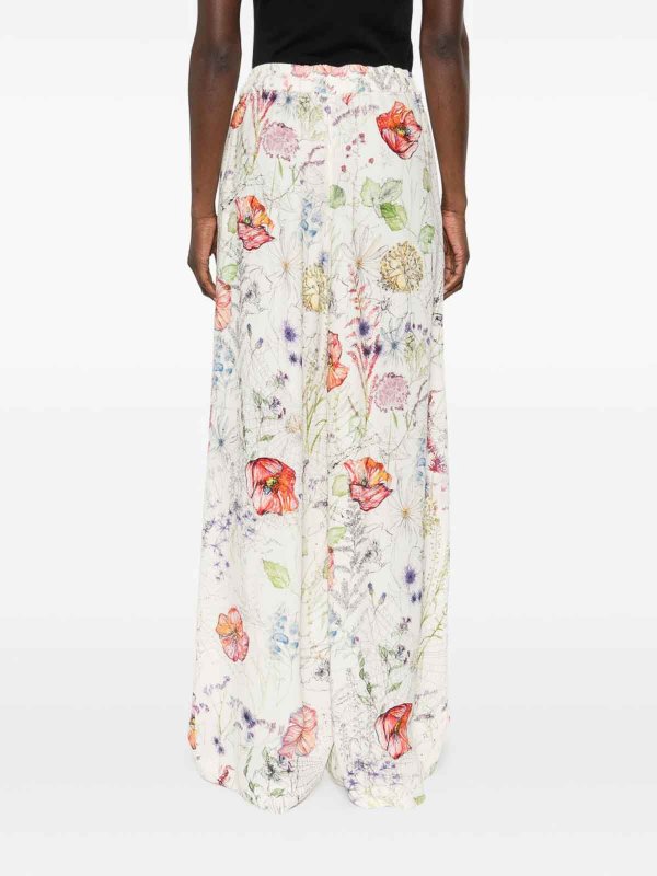 Floral Cotton Trousers Replica 
online: ALEXANDER MCQUEEN