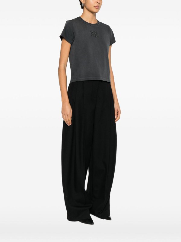 The Best Shops ALEXANDER WANG: T-shirts - T-Shirt - Schwarz