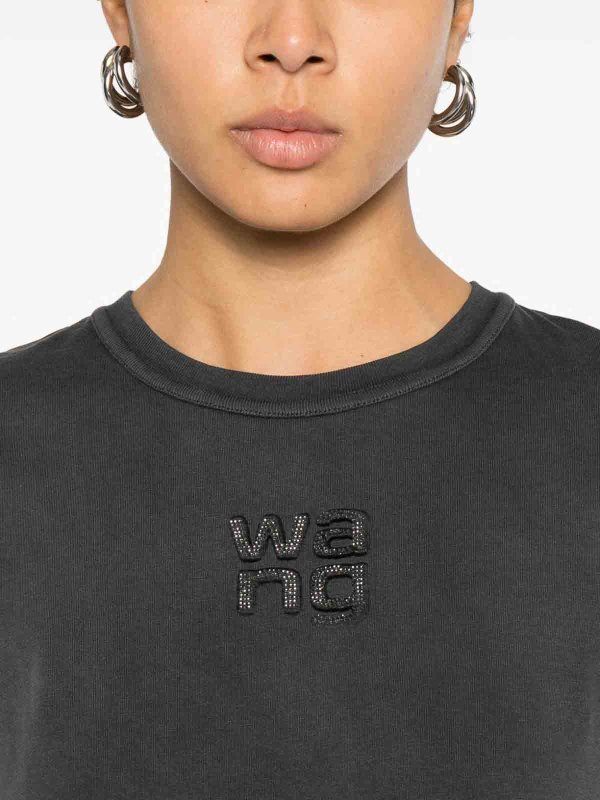 T-Shirt - Schwarz Replica 
online: ALEXANDER WANG