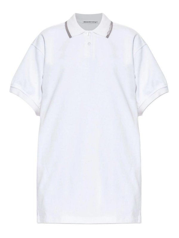 ALEXANDER WANG: ショートドレス - ショートドレス - 白