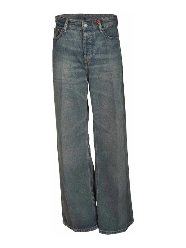 DIESEL: straight leg jeans - Jeans