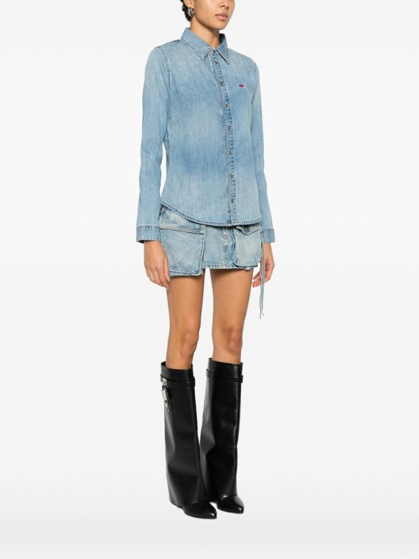 Hemd - Blau shop online: DIESEL