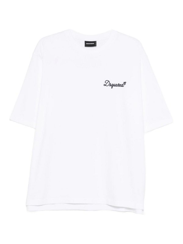 DSQUARED2: Camisetas - Camiseta - Blanco