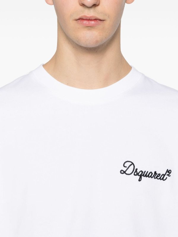 The Best Shops DSQUARED2: Camisetas - Camiseta - Blanco