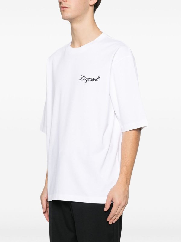 Camiseta - Blanco shop online: DSQUARED2