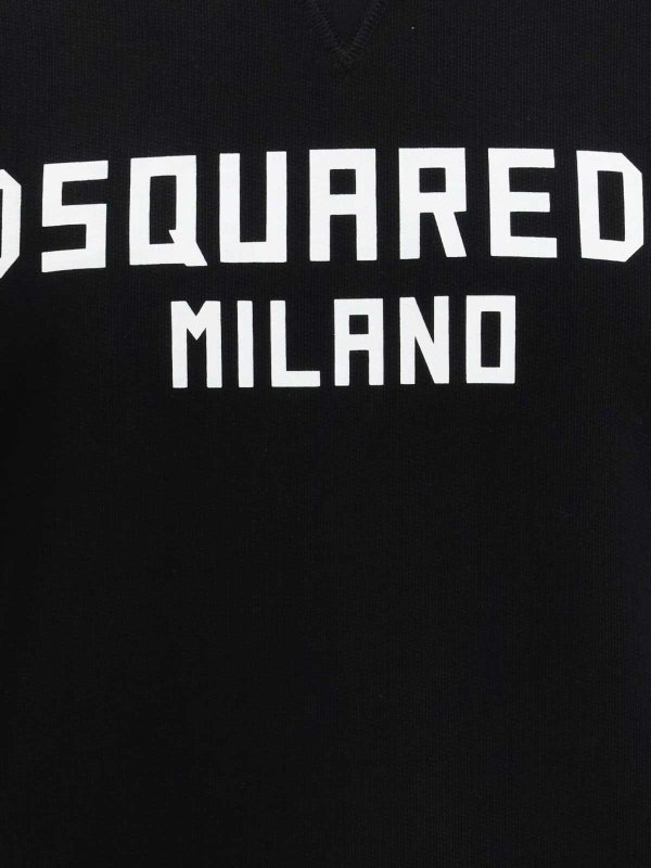 The Best Shops DSQUARED2: Sudaderas y suéteres - Sudadera - Negro