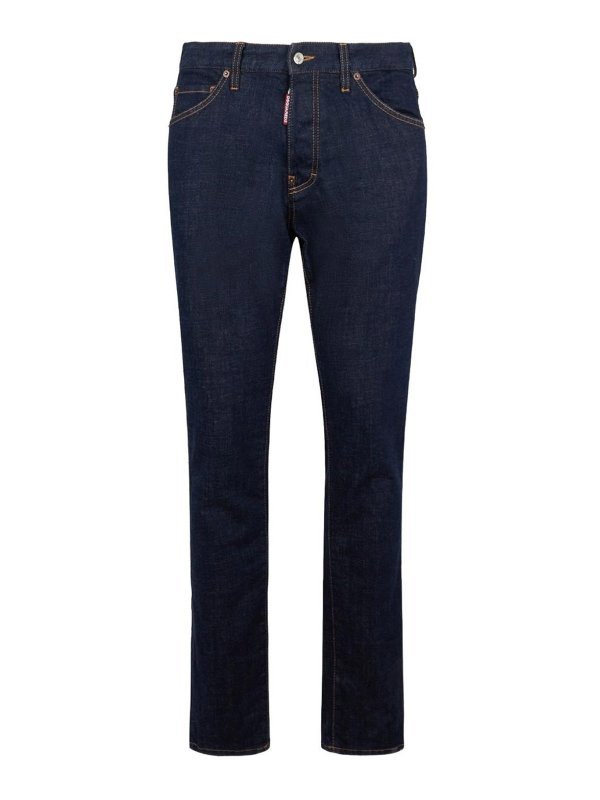 DSQUARED2: straight leg jeans - Jeans