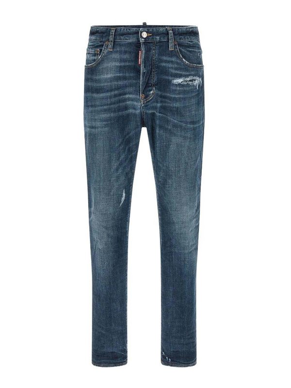DSQUARED2: jeans dritti, a sigaretta - Jeans
