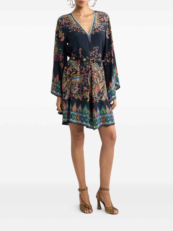 ETRO: Robes courtes online - Robe Courte - Bleu