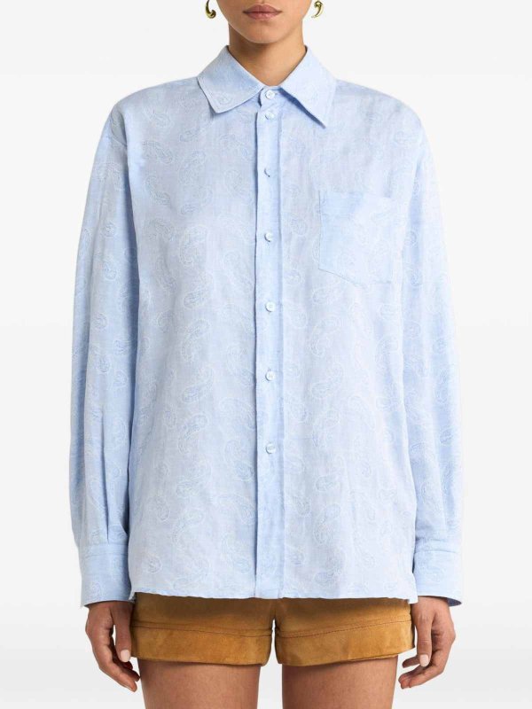 The Best Shops ETRO: Hemden - Hemd - Hellblau