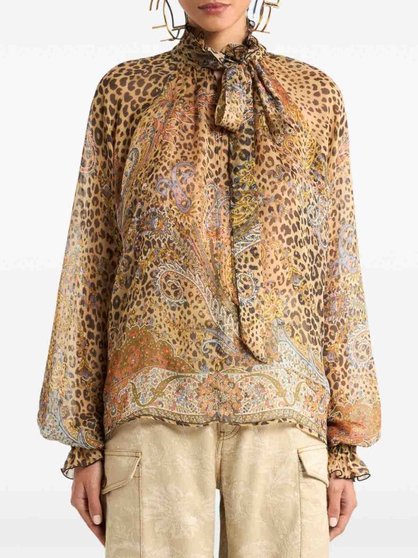 The Best Shops ETRO: Blusas - Blusa - Marrón