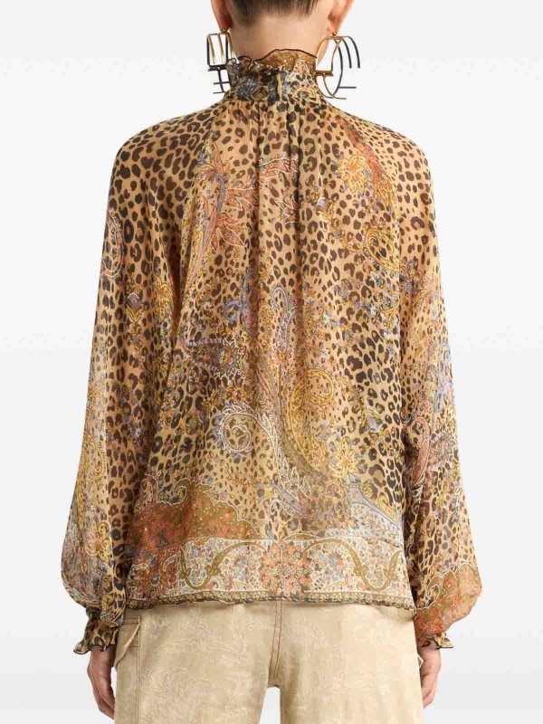 Blusa - Marrón shop online: ETRO