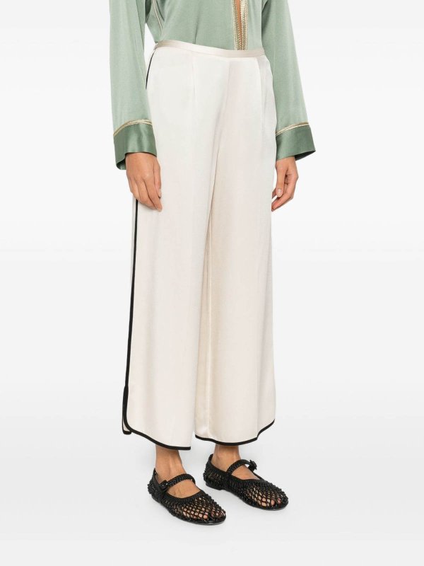 The Best Shops FORTE FORTE: カジュアルトラウザー - カジュアルパンツ - クリーム