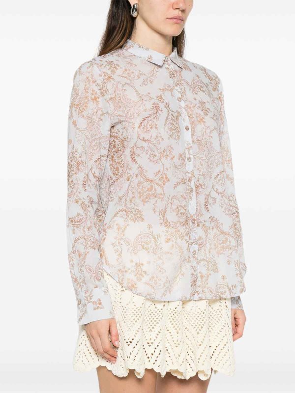 Patterned Cotton Shirt Replica 
online: FORTE FORTE