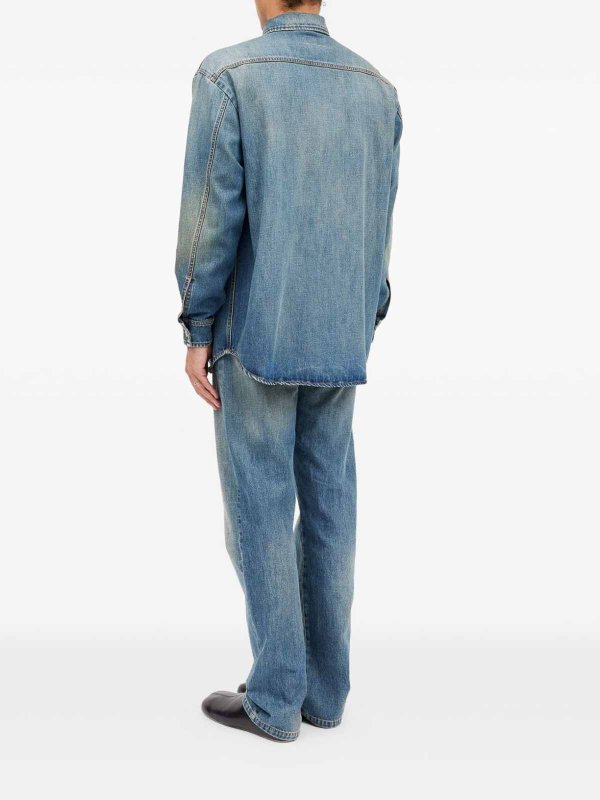 MM6 MAISON MARGIELA: シャツ online - シャツ - ブルー