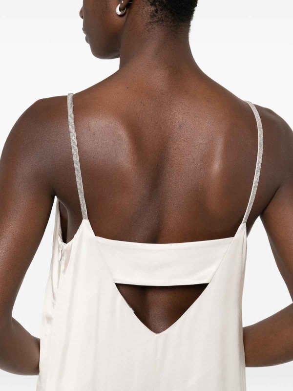 PESERICO buy online マキシドレス - ベージュ