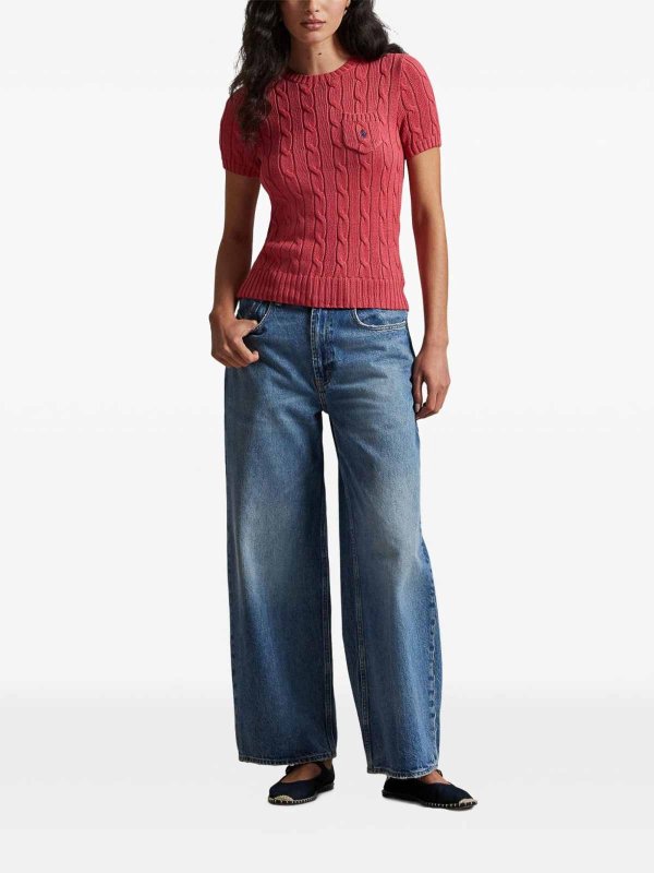 POLO RALPH LAUREN: クルーネック online - クルーネック - 赤