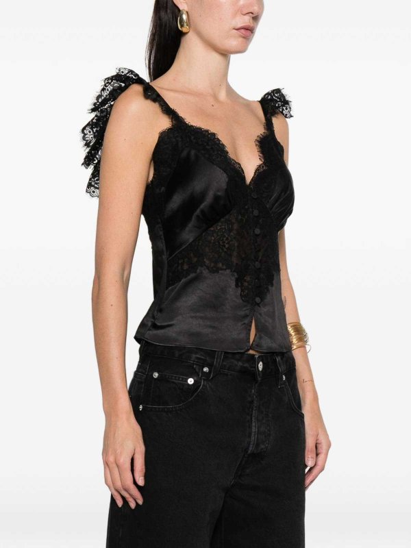 V-Pullover - Schwarz shop online: Self Portrait