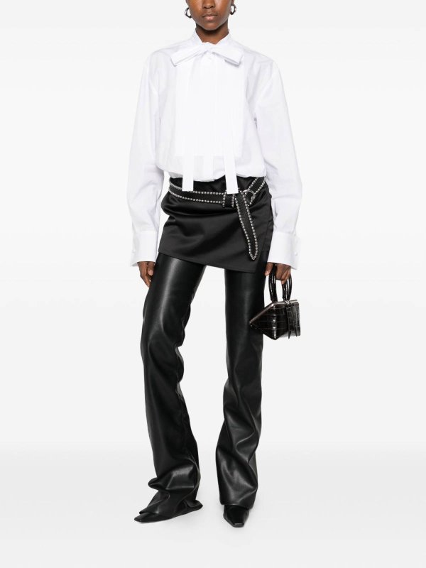 ショートドレス - 白 shop online: The Attico