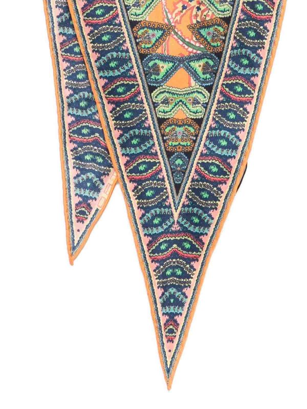 The Best Shops ETRO: scarves - Patterned Silk Scarf