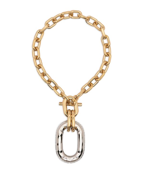 RABANNE: Collar - Collar - Plata