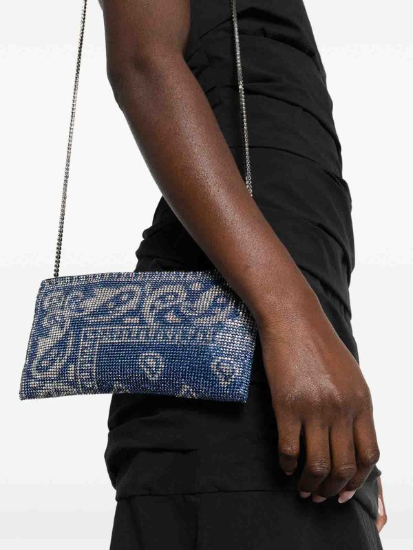 BENEDETTA BRUZZICHES: Schultertaschen online - Schultertasche - Blau