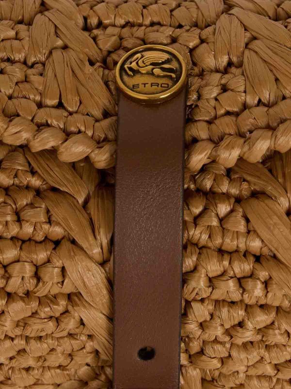 ETRO: Handtaschen online - Shopper - Braun