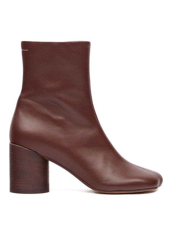 MM6 MAISON MARGIELA: ブーツ - ブーツ - ブラウン