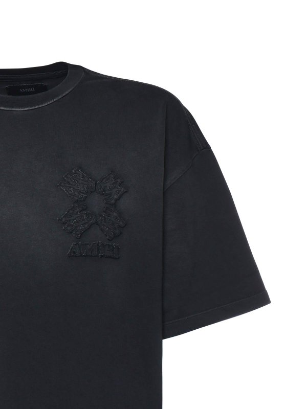 AMIRI: Camisetas online - Camiseta - Negro
