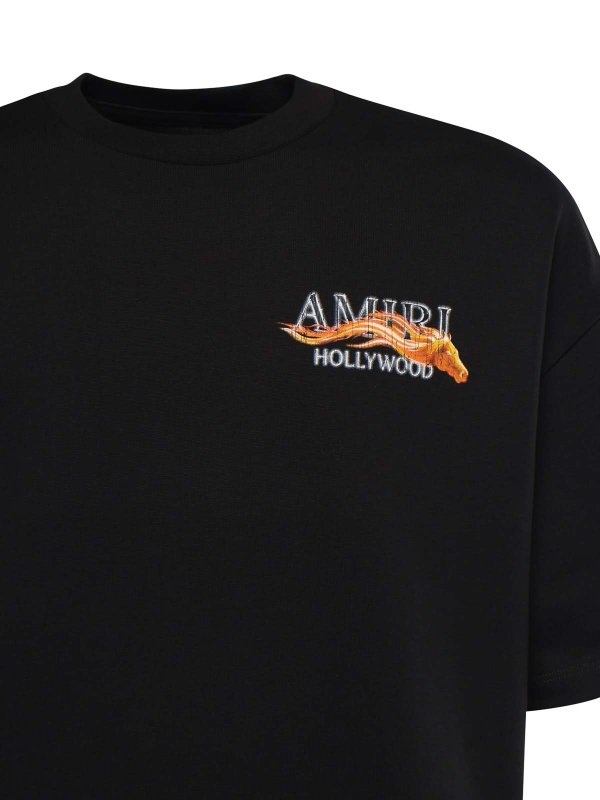 AMIRI: T-shirts online - T-Shirt - Noir
