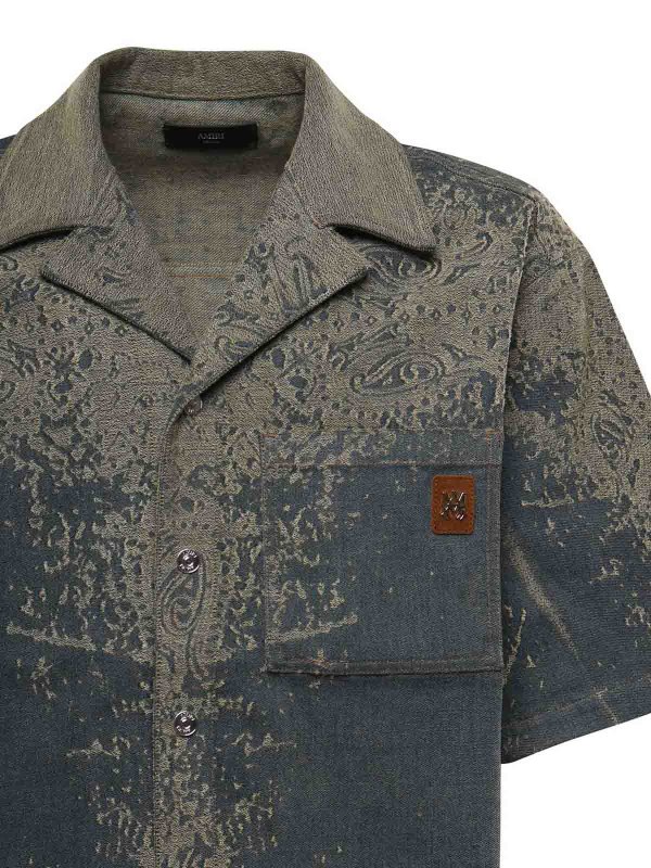 AMIRI: シャツ online - シャツ - ミディアムウォッシュ