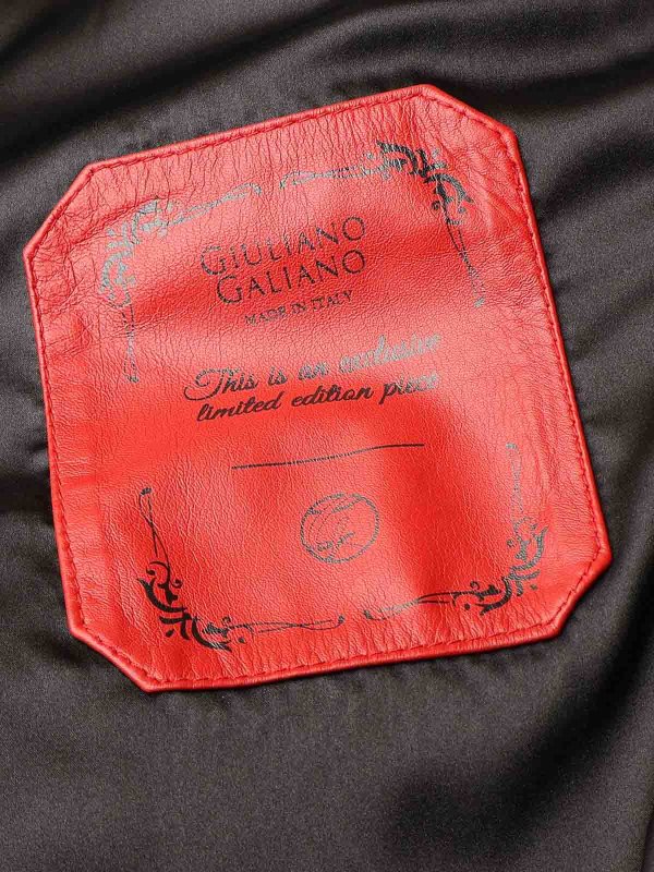 GIULIANO GALIANO: レザージャケット online - レザージャケット - 黒