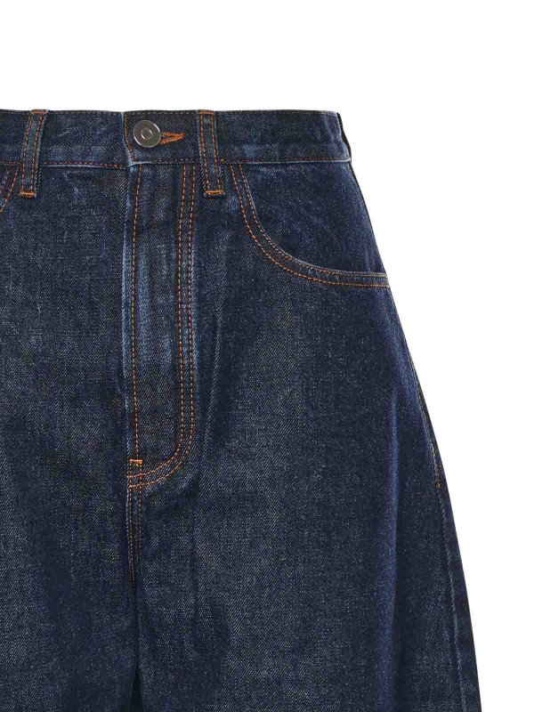 Alaïa: Jeans Rectos online - Vaqueros Rectos - Azul