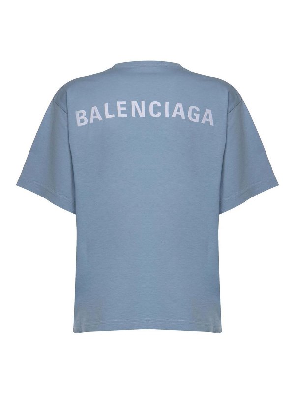 The Best Shops BALENCIAGA: Camisetas - Camiseta - Azul