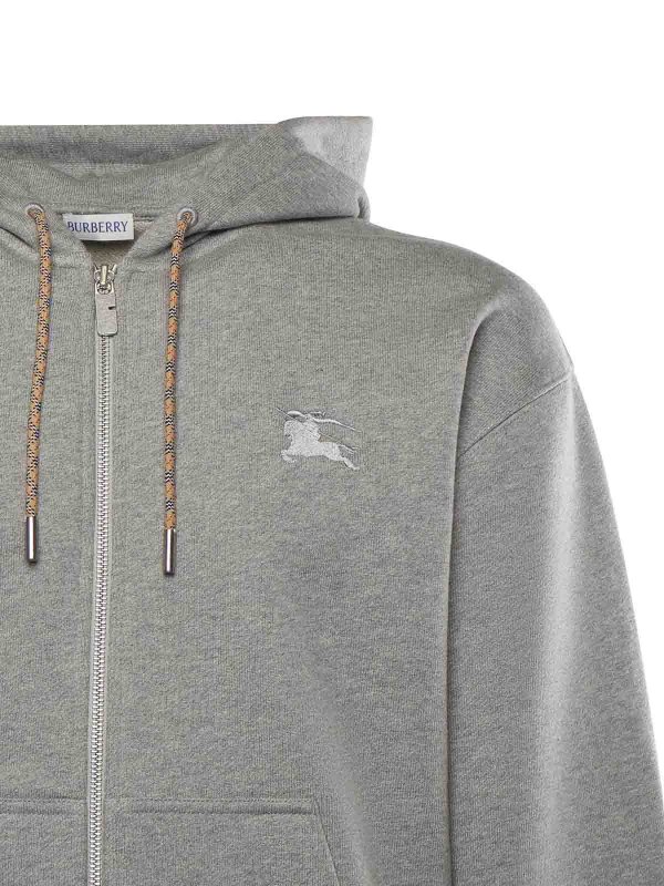 BURBERRY: Sudaderas y suéteres online - Sudadera - Gris