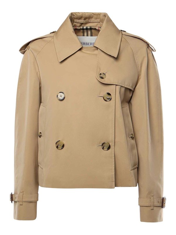 BURBERRY: トレンチコート - トレンチコート - ベージュ