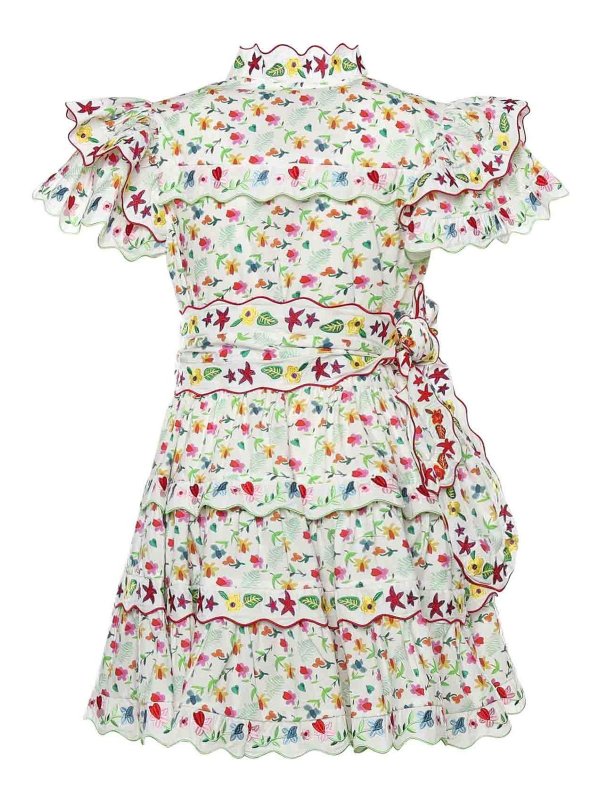 The Best Shops CELIA B: ニーレングスドレス - 膝丈ドレス - 白