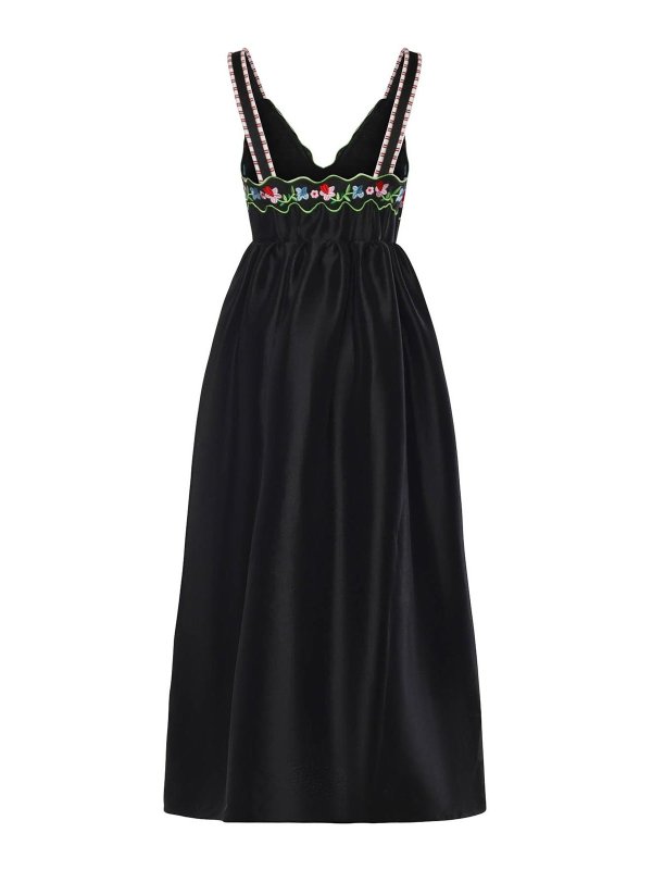 CELIA B: Maxikleider - Maxikleid - Schwarz