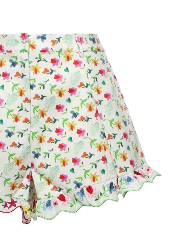 CELIA B: トラウザーショーツ online - ショートパンツ - 白