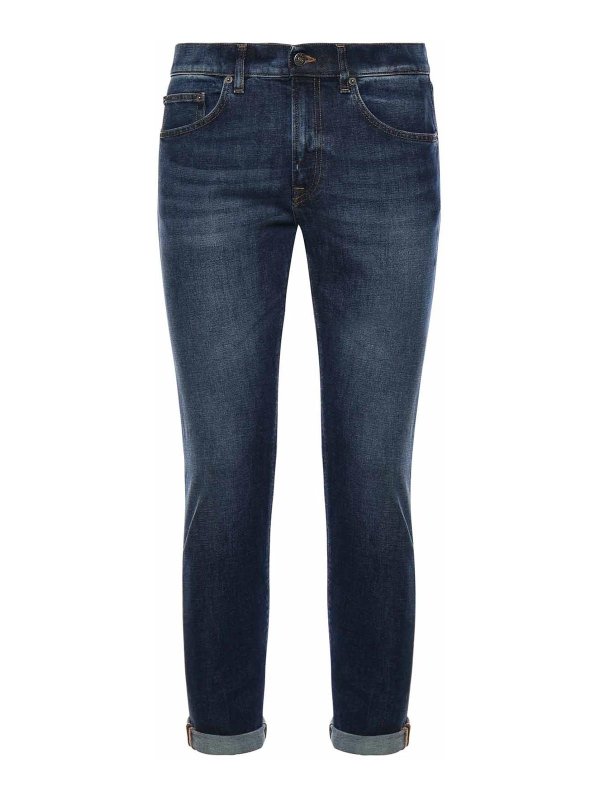 DONDUP: Jeans Rectos - Vaqueros Rectos - Azul