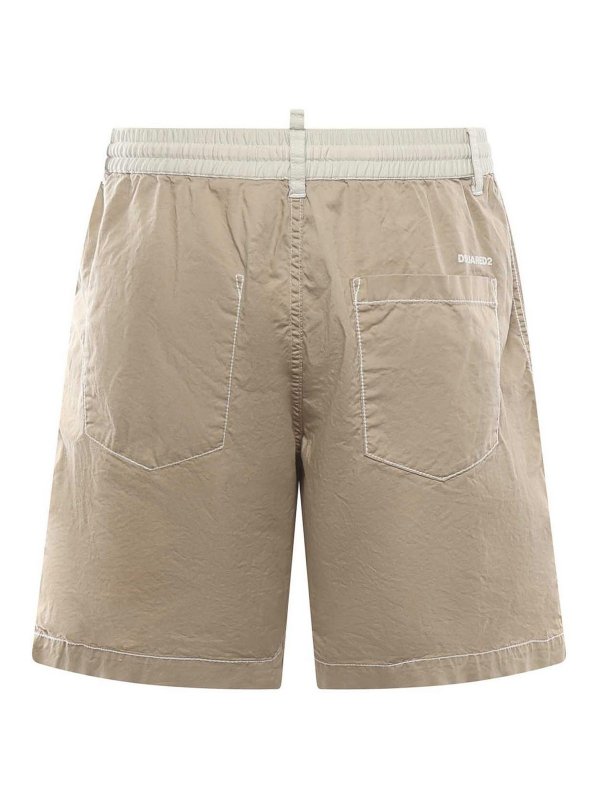 The Best Shops DSQUARED2: Shorts - Short - Beige